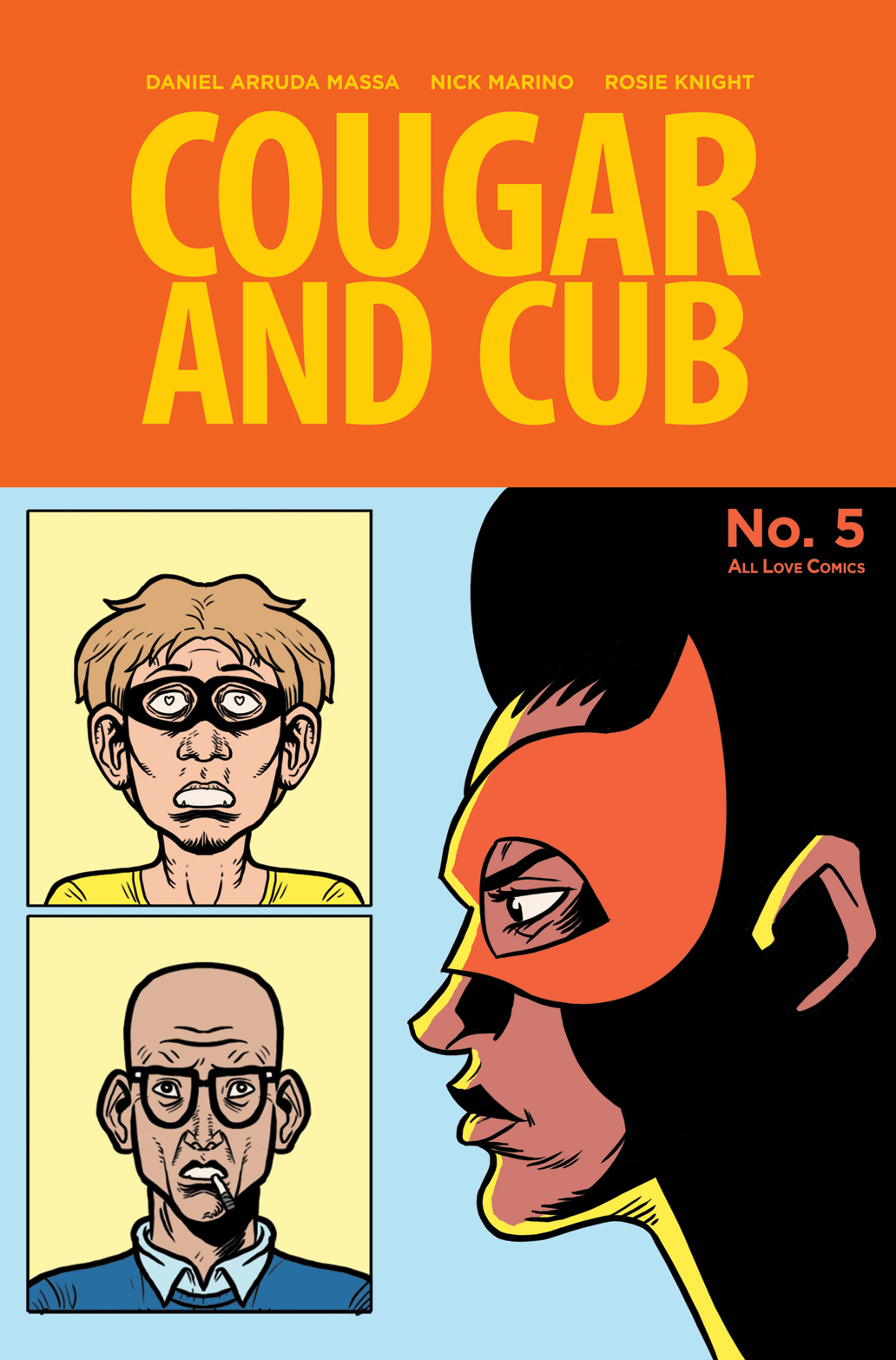 Cougar and Cub #5 flashback cover