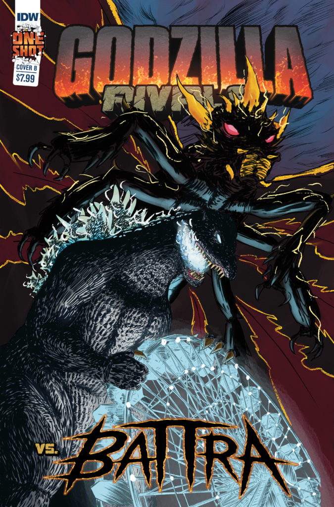 Godzilla Rivals: Vs. Battra (Mark Martinez cover)